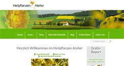 Desktop Screenshot of heilpflanzen-atelier.ch