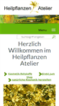 Mobile Screenshot of heilpflanzen-atelier.ch